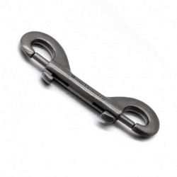 Menglianmin  Bolt snaps of metal,Double-head hook trigger chain metal bolt buckle, used for diving, dog leash, horse nail