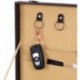 Senauto  Swivel Snap Hooks with Key Rings Key Chain Set, Rose Gold