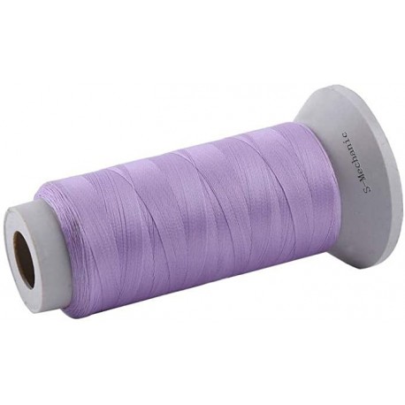 S-Mechanic  Hand Embroidery Luminous Sewing Thread Spool Quilting Thread Sewing Yarn (1000 Yard-Purple)