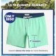 Keyile Mens Quick Dry Solid 4 Way Stretch Swim Trunks Mesh Lining Swimwear Bathing Suits