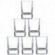 GJBKSN 6-Pack Heavy Base Shot Glass Set, 2-Ounce Shot Glasses
