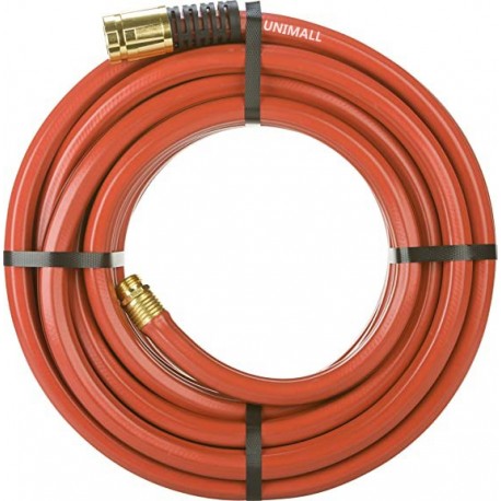 UNIMALL  Agricultural Water Hose 100' x 3/4", Red-Agricultural hoses made of indicate rubber or plastic