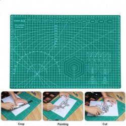 EVISWIY Cutting Mat, for arts and crafts use ,Self-Healing, Double-Sided  , Rotary Blade Compatible, (18x12), Sizes, for Sewing, Quilting, Arts & Crafts 