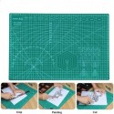 EVISWIY Cutting Mat, for arts and crafts use ,Self-Healing, Double-Sided  , Rotary Blade Compatible, (18x12), Sizes, for Sewing, Quilting, Arts & Crafts 