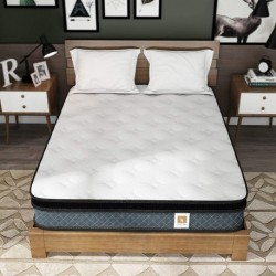 DIGLANT HOME  10 Inch Memory Foam Mattress with Innerspring Hybrid Mattress