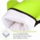 DACOSE  Silicone Oven Mitts,Non-Slip Kitchen Cooking Oven Mitts with Quilted Liner (Green)