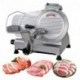 LELOCLE  Electric Food Slicer, 12 inch Electric Food Cutter,  Meat Cheese Food Slicer, Premium Chromium-plated Steel Blade Adjustable Thickness Commercial and for Home Use