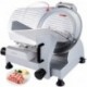 LELOCLE  Electric Food Slicer, 12 inch Electric Food Cutter,  Meat Cheese Food Slicer, Premium Chromium-plated Steel Blade Adjustable Thickness Commercial and for Home Use