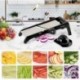 Tasipo  Vegetable slicers-Adjustable Kitchen Vegetable Slicer For Potatoes and Onion,French fries, carrots(Black)