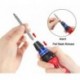 Tasipo  Screwdrivers non-electric,Quick-load Mechanism Screwdriver with Double End Bits in Handle