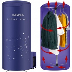HAWEA Clothes Dryer Portable Travel Mini 900W dryer machine