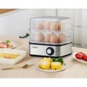 HAWEA 16 Capacity Electric Egg Cooker Hard Boiled, Poached, Scrambled Eggs