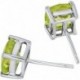 BRIGHTLYLIT 14K Gold Classic Solitaire Stud Earrings