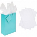 Shunhong  Paper party bags,Small Teal Party Favor Gift Bags with Handles