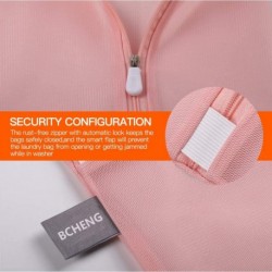 BCHENG  Laundry bags,Mesh Laundry Bag for Delicates(Pink,2 PCS)