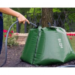 BLQH  Irrigation bags for watering trees Tree Made of Heavy-duty PE Tarpaulin Material with Zipper