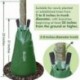 BLQH  Irrigation bags for watering trees Tree Made of Heavy-duty PE Tarpaulin Material with Zipper