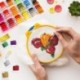 SUNSHINE-MALL  Embroidery yarn,Embroidery Floss Cross Stitch Supplies,Cross Stitch Kits with Organizer Box Cross Stitch Tools