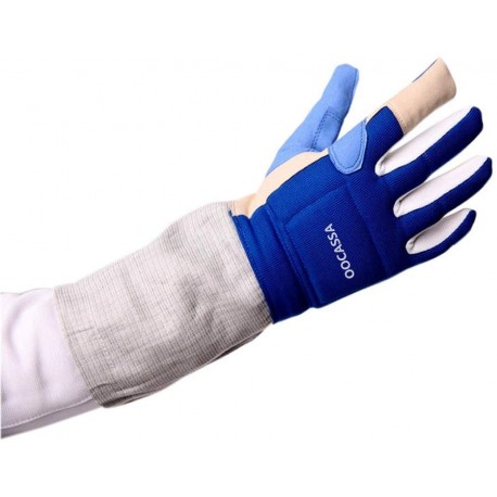 OOCASSA  gauntlets [for fencing]，Metallic Fencing Gloves for Child and Adult Fencer- 1 Pack