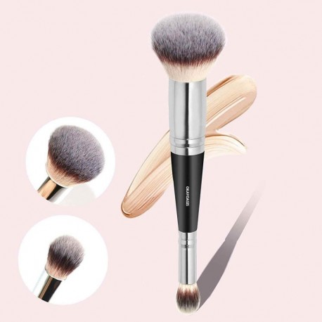 OKAYOASIS Makeup Brushes Dual-ended Foundation Brush