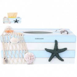 OJINDAXIN Wood Tissue Box Decorative Tissue Box