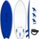  EA•LEAD  surf boards-Soft Top Foam Surfboard for Beginners and All Surfing Levels Youth Complete Set Includes Leash and Multiple Fins, Blue