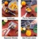 OJINDAXIN Stainless Steel Lemon Squeezer Citrus Juicer Hand Press Heavy Duty Manual Squeeze Juice