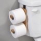 OASISGUEST Over The Tank Hanging Wooden Toilet Tissue Paper Roll Holder for Bathroom