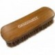 OASISGUEST Extra Large 8 inch Luxury Shoe Shine Brush. Leather Shoe Polish Brush with Wooden Handle. 