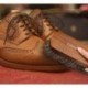 OASISGUEST Extra Large 8 inch Luxury Shoe Shine Brush. Leather Shoe Polish Brush with Wooden Handle. 