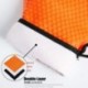 lwzsyap  Potholders,Extra-Long Non-Slip Potholders Gloves, Oven Mitts for Grilling(Orange)