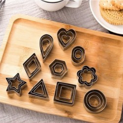 lwzsyap  Cookie cutters,Mini Cookie Cutter Shapes Set - 30 Small Molds to Cut Out Pastry Dough