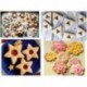 lwzsyap  Cookie cutters,Mini Cookie Cutter Shapes Set - 30 Small Molds to Cut Out Pastry Dough