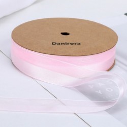 Danirora Creative fashion flower bouquet wrapping paper diy material solid color floral ribbon Paper gift wrapping ribbons