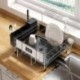 TADAE  Dish drainers,304 Stainless Steel Dish Racks ,Large Dish Drying Rack Drainboard Set