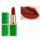 GIRLCULT  Green Emerald Green Tube Matte Matte Velvet Lipstick - small pepper color