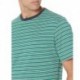 CHOCVE Men's 2-Pack Slim-Fit Short-Sleeve Crewneck Stripe T-Shirt