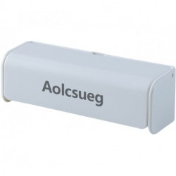 Aolcsueg  Toothbrush rack wall-mounted punch-free toothbrush rack suction wall toilet toothbrush storage rack