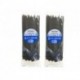Rfadapter  Cable Ties, 4.8*350 Black Home Plastic Cable Ties, UV Protection Long Cable Ties