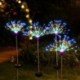 ELECTECK  LED Solar Firework Light Outdoor Waterproof DIY Night Light String, Garden Lawn Landscape Festive Light