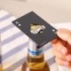 ECOFUHA Ace of Spades Poker Beer Opener, Stainless Steel Bottle Opener, Home Kitchen Wine Opener 4 Pcs