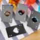 ECOFUHA Ace of Spades Poker Beer Opener, Stainless Steel Bottle Opener, Home Kitchen Wine Opener 4 Pcs