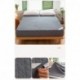 Silafuy  Zippered Quilted Bed Covers Detachable Six-Sided All-Inclusive Anti-Mite Bed Covers Waterproof bedspread