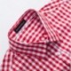 NORAZNORBELLA  New cotton small plaid large size long sleeve men's shirt