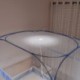 OURNK  Home installation-free encryption yurt mosquito net zipper drop-proof children's foldable mosquito net 1.8m bed double door
