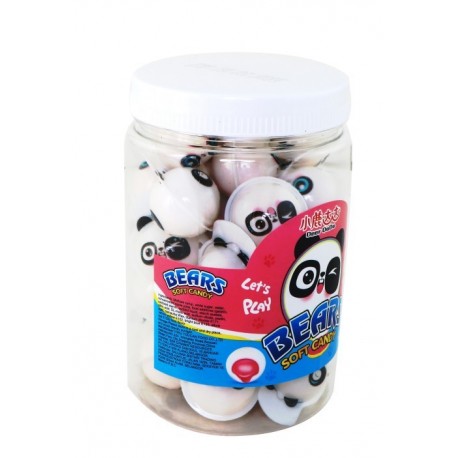 Deer DaDa New 3D Juicy Gummy Candy Peach Flavor Panda Shaped Funny Candy