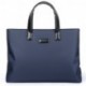 Singda  Men's Business Meeting Horizontal Zipper Briefcase