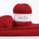 Swify 100% Wool Yarn for Knitting 3-Ply Luxury Warm Soft Lightweight Crochet Yarn （2psc）