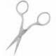 Dxlang Small Precision Embroidery Scissors, 4" Forged Stainless Steel Sharp Pointed Tip Detail Shears for DIY Craft Thread Cutting, Needlework Yarn & Sewing