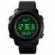 Divsea  Men's Digital Sports Watch Military Electronic Waterproof Wrist Watches for Men with Stopwatch Alarm LED Backlight